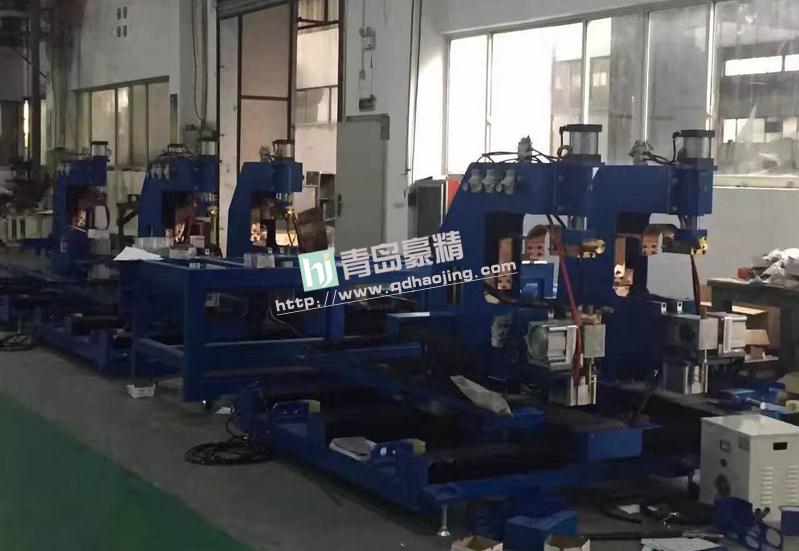 XY轴自动点焊专机在上海大众一级供应商的使用现场